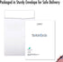 NobleWorks Big Happy Fathers Day Greeting Card, 8.5 x 11 Inch, Large Notecard for Dads, Grandpa Bear J3460FGG