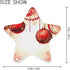 ALAZA Merry Christmas Red Ball Snowflake Star Shaped LED Night Light Dusk to Dawn Sensor Plug in Night Home Decor Desk
