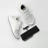 Healifty Wall Mounted Shoe Rack Sneaker Display Shelf for Space Saving Organization Stylish Holder for Home Retail Use