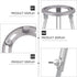 Laboratory Liftable Tripod for Chemistry Heating Support Stand, Adjustable Lamp Holder for Education