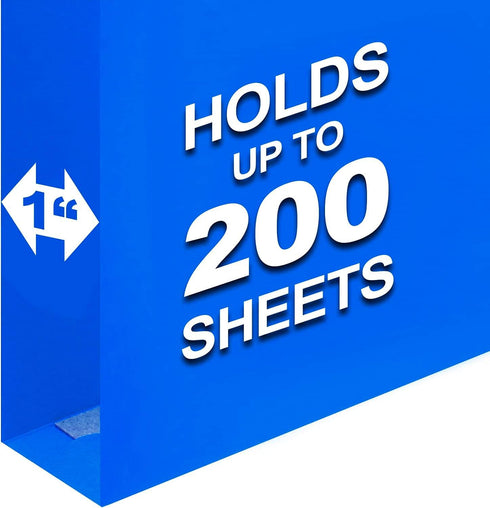 HERKKA 60 Pack Extra Capacity Hanging File Folders, Reinforced Letter Size, 1 Inch Expansion, Adjustable Tabs, Assorted