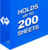 HERKKA 60 Pack Extra Capacity Hanging File Folders, Reinforced Letter Size, 1 Inch Expansion, Adjustable Tabs, Assorted