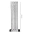 T Type Marking Ruler Hole Ruler for Woodworking, 8 Inch Carpenter Line Gauge Measuring Tool