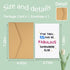 YangQian Birthday Christmas Gifts for New Dad To Be Card Gift for Husband Soon to Be Dad Gifts from Wife Pregnancy