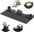 KDD 6 in 1 Desk Pad and Organizer Set, Magnetic Mouse Mat with DIY Features for Phone, Tablet, and Cable Management