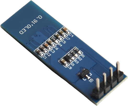 CYRENT 0 91 inch 128x32 communication, 3 3V 5V For OLED module resolution with IIC works with and power supply
