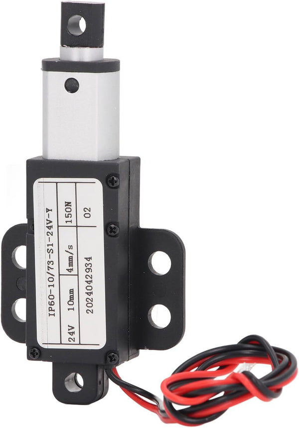 Mini Electric Linear Actuator, 0.39inch Stroke, 150N Thrust, Waterproof Motion Actuator for Home
