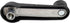 TRQ Driver & Passenger Side Window Crank Handle Set, Black Compatible with 86-08 Ford, 86-94 Mercury