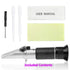 Brix Refractometer with ATC - Brix 0-32 Hydrometer for Wine Making and Homebrew Kit