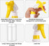 Eccliy 12 Pcs 16 Oz Plastic Spray Bottle, Empty and Reusable for Cleaning, Water, Auto Details, Bathroom and Kitchen