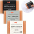 Outus 3 Pcs Extra Large 4B Soft Erasers, 3 x 2 Inches Graphite Pencil Low Dust Rubber Block Cube for Kids