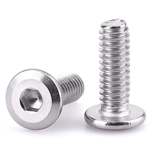 1/4-20 x 3/4" Hex Socket Head Cap Screws, 304 Stainless Steel, 25 PCS