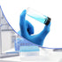 12PCS 30ml Glass Sample Bottles, Small Vials with Plastic Screw Cap Container for Sample Vial