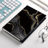 ZXHQ Marble Diary for Girls with Lock, Hidden Password Writing Travel Diary Hardcover Leather A5 Lined Notebook Black(8.5 x 5.9 inch) by ZXHQ