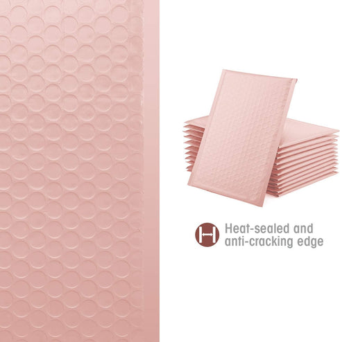 GSSUSA Bubble Mailers 6x10 Inches Padded Envelopes 50 Pack, Usable Size 6x9" Self Seal Package Mail Packing Business