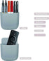 Remote Control Holder Set of 4, Sticky Wall Mount Storage Box for Home Office Organizer