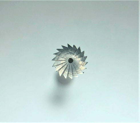 6 Setting 1.3mm HH Burs Knife Edge Cut Lentil PCS Bur Channel Swiss Made M@illefer