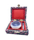 Lab Grinding Natural Agate Mortar and Pestle Set - 50MM 1.97" Standard Form, Inner Diameter 50mm