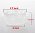 Golden Apple Clear Plastic Jello Shot Souffle Cups, 3.25oz, 100sets with Lids