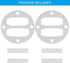 PATIKIL Central Pneumatic Compressor Parts, 2 Sets Replace Freight Air Compressor Head Gasket Kit Reed Valve