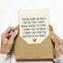 ATTLVV Thank You Card, Appreciation Card, Heartfelt Thank You Gift with Kraft Envelope and Gold Seal Sticker