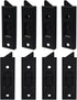 Window Latch Locks Replacement, Plastic Spring Loaded Sliding Window Tilt Latch for Home Accessories, Pack of 8