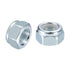 uxcell 50Pcs M12 x 1.25 Nylon Insert Hex Lock Nuts, Carbon Steel Self-Locking Stop Nut for Industrial Construction