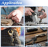 8Pcs Mini Keychain Screwdriver Set, Outdoor Portable EDC Multifunction Tool with Key Ring