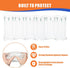 EXJEXJ 1000 Count 3.54" 7.87" Packing Packing Air Pillows for Shipping With Pump, x Inflatable Air Bags Shipping