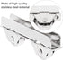Angoily 10PCS Showcase Window Roller, Mini Sliding Door Rollers Replacement for Sliding Cabinet Door