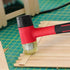 Small Rubber Mallet, Double-Face Hammer, Rubber Hammer for Vinyl Flooring, Tile, Crafts, and Jewelry Making