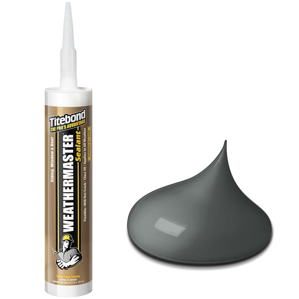 Titebond WeatherMaster Sealant Cartridge, 10.1 oz. (GRAY 22)