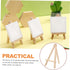 Tripod 2pcs Game Card Holder, Desktop Stand, Canvas Stand, Mini Wood Easels for Display