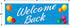 Beistle Welcome Back Banner Sign