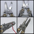 Manual Wire Stripper - 8 Inch Cutout (8 AWG - 22 AWG) Multifunctional Wire Crimping Plier and Cutter Tool