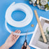 1/2 inch 5/8 inch 16.4Ft BENECREAT ID x OD Silicone Tubing, High Temp Silicone Hose, Flexible Hose for Home Brewing