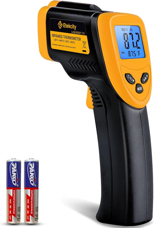 Etekcity 774 Infrared Thermometer Laser Temperature Gun, Digital IR Meat Thermometer for Cooking, Food, Grill