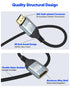 4K 3FT 3D, 2.2 PS5, HDMI Extender Cable HDMI Extension, High Speed HDMI Male to Female Adapter Supports ARC, HDR, HDCP