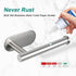 3M Toilet Paper Holder for Bathroom, Self Adhesive Stainless Steel Tissue Towel Roll Holder, Brushed Nickel