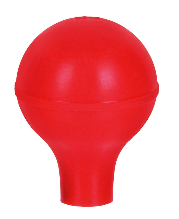 EISCO Rubber Bulb, 100ml, Pear Shaped, Heavy Weight Rubber for use with Pipettes Measuring 0.25" - 0.30"