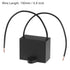 uxcell Ceiling Fan Capacitor CBB61, 22uF 250V AC, 2 Wires Metallized Polypropylene Film Capacitor, 2Pcs