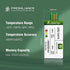 Freshliance USB Temperature Data Logger Recorder with PDF and CSV Reports, 240 Days, Single Use