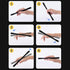 Mjaie Interesting Spinning Gaming Pen Rolling Finger Rotating Pen Non Slip Wear Resistant Training Entertainment Toy