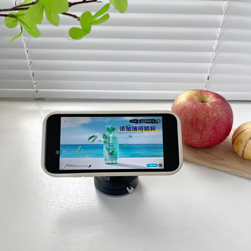 kiimiles 360 (A2) Metal Phone Stand for Desk, Universal Phone Holder with Rotating Arm Foldable Retractable Stand