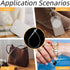 ZNBSIXP 1000 3 Inch Pcs Hang Prices Tag Fasteners Plastic Fasteners,Clear Snap Lock Pin Plastic Security Loop