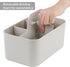 Tiawudi Multipurpose Caddy Organizer, Stackable Plastic Desk Organizer for Office Supplies
