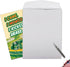 NobleWorks - Design Greeting Card for Relative, Happy Birthday Greetings, 8.5 x 11 Inch with Envelope - K Grass J9725