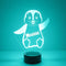 Store Custom Penguin LED Sign Night Light Lamp with Remote, Light Up Display