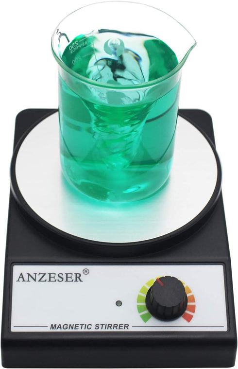Magnetic Stirrer with 4PCS Stir Bars Set, Stir Plate with Stir Bar Retriever, 3000mL Magnetic Mixer Lab Stirrer