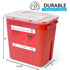 Sharps Container 2 Gallon (2-Pack), Professional Grade Biohazard Containers for Needle Disposal at Home